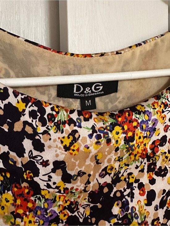 D&G Dresses & Skirts - 100% SILK D&G Silk Dress